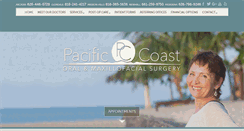 Desktop Screenshot of pacificcoastoms.com